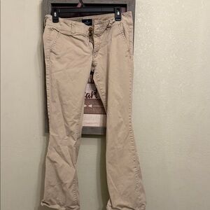 American Eagle Outfitters Tan Flare Jeans